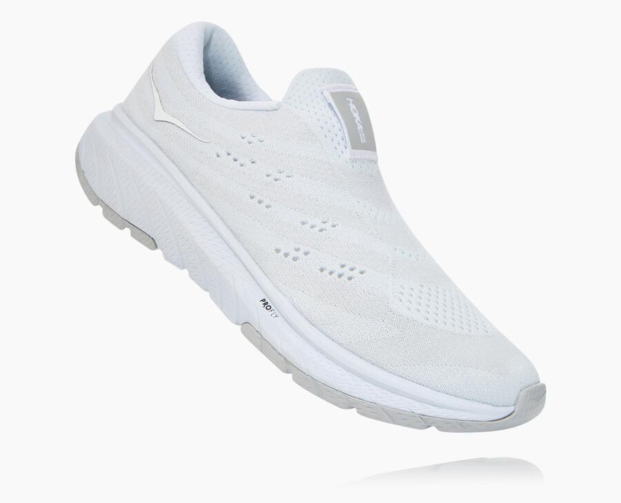 Hoka One One Vandresko Dame - Cavu 3 Slip - Hvide - 437518KWR